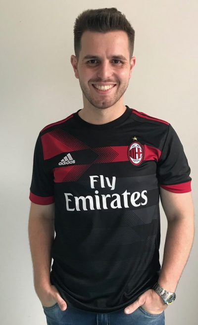 camisa do milan netshoes